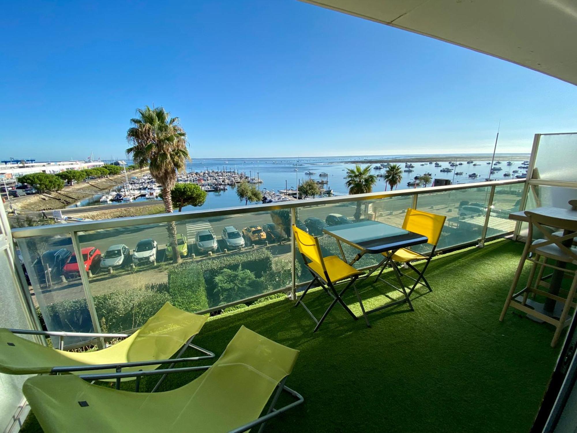 Apartment Expedit Mer Studio Moderne Vue Mer Aiguillon *